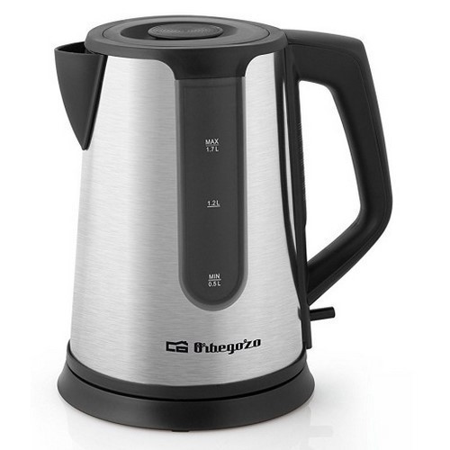 HERVIDOR AGUA ORBEGOZO KT6017 1.7L INOX
